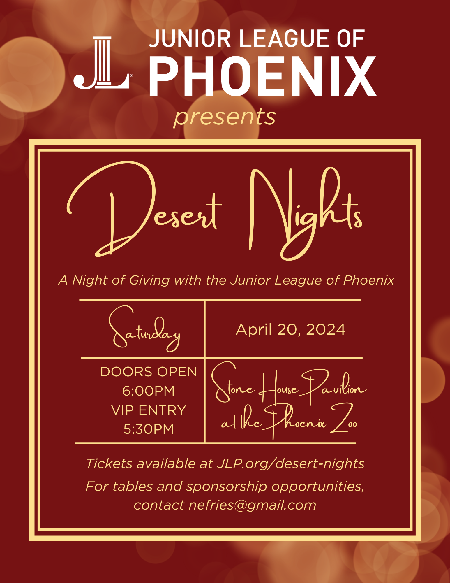 Desert Nights A Night of Giving with the Junior League of Phoenix