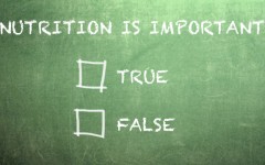 nutrition true false